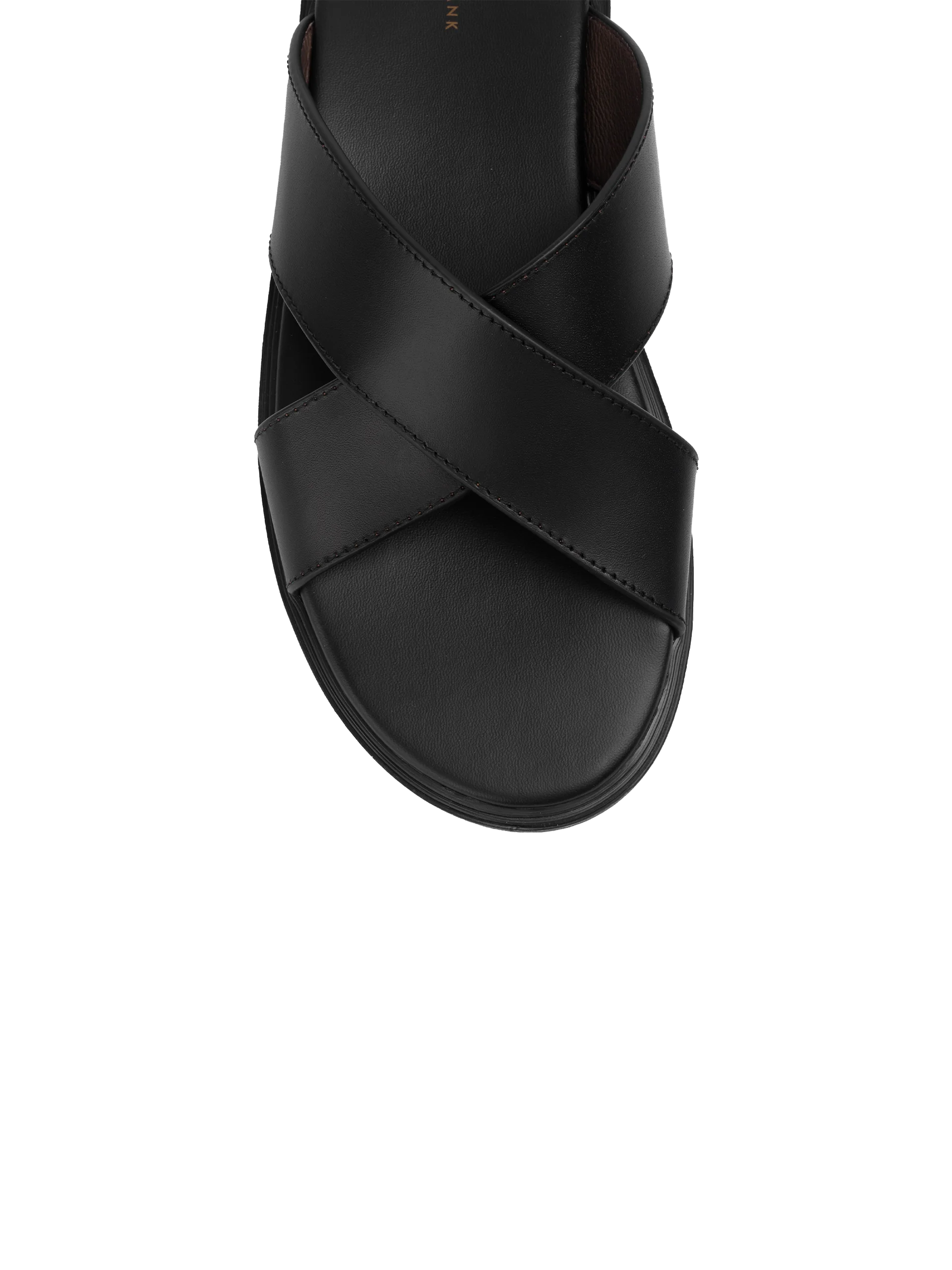 Dép da nam quai chéo R&F SD001