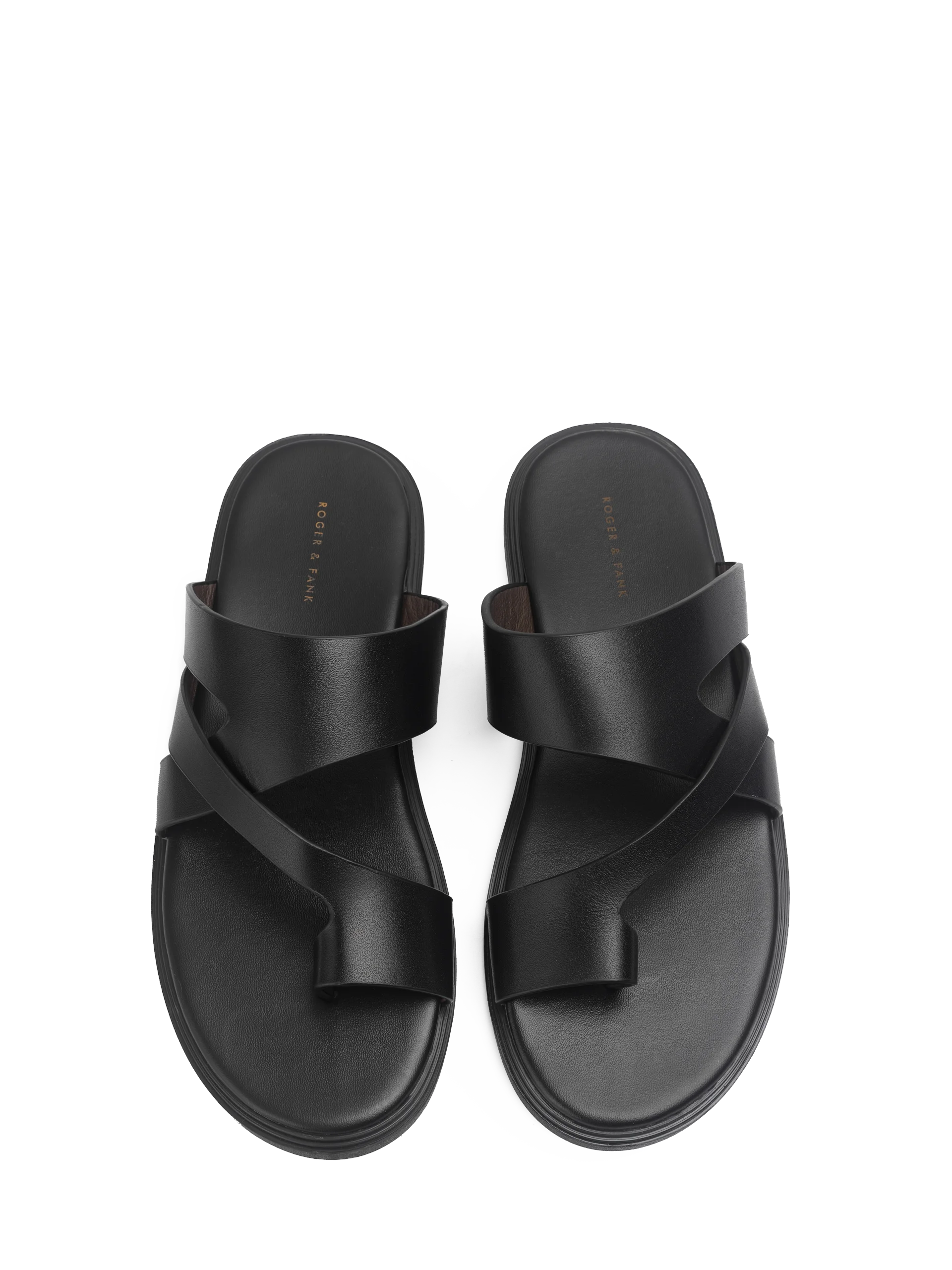 Dép da nam xỏ ngón R&F SD007