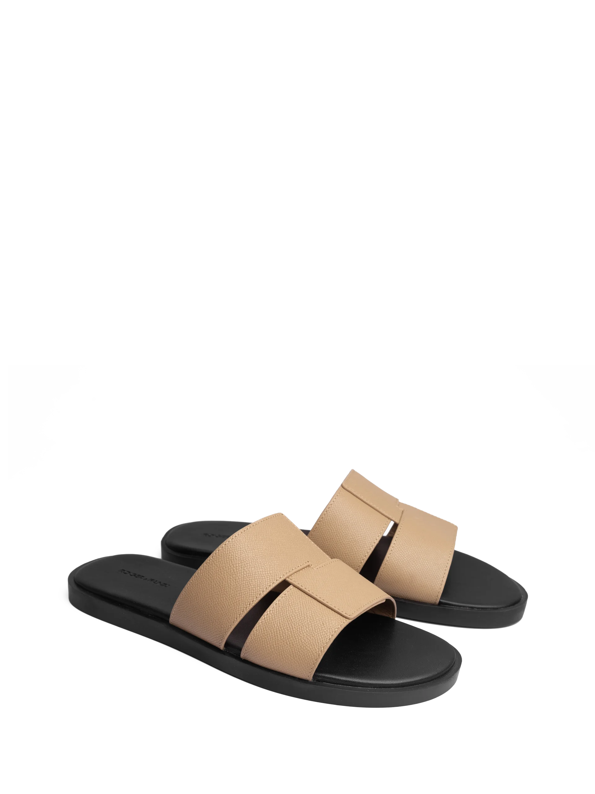 Dép da nam quai ngang R&F SD035