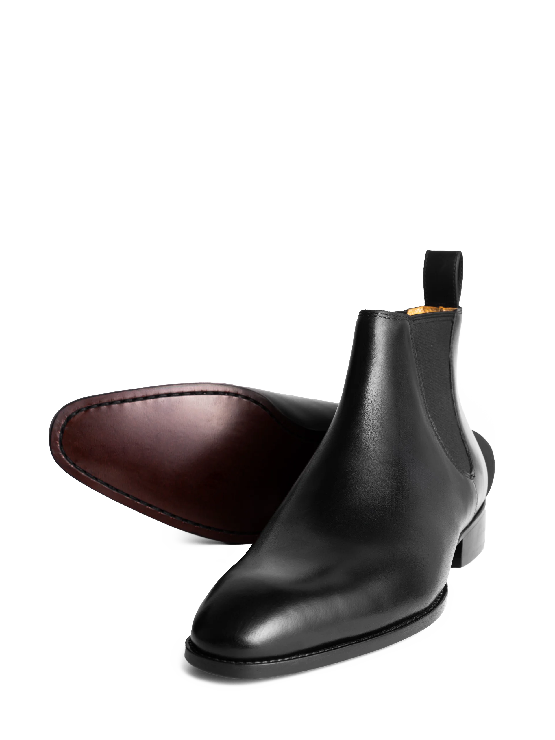 Giày da cao cấp chelsea boots cổ thấp BT281