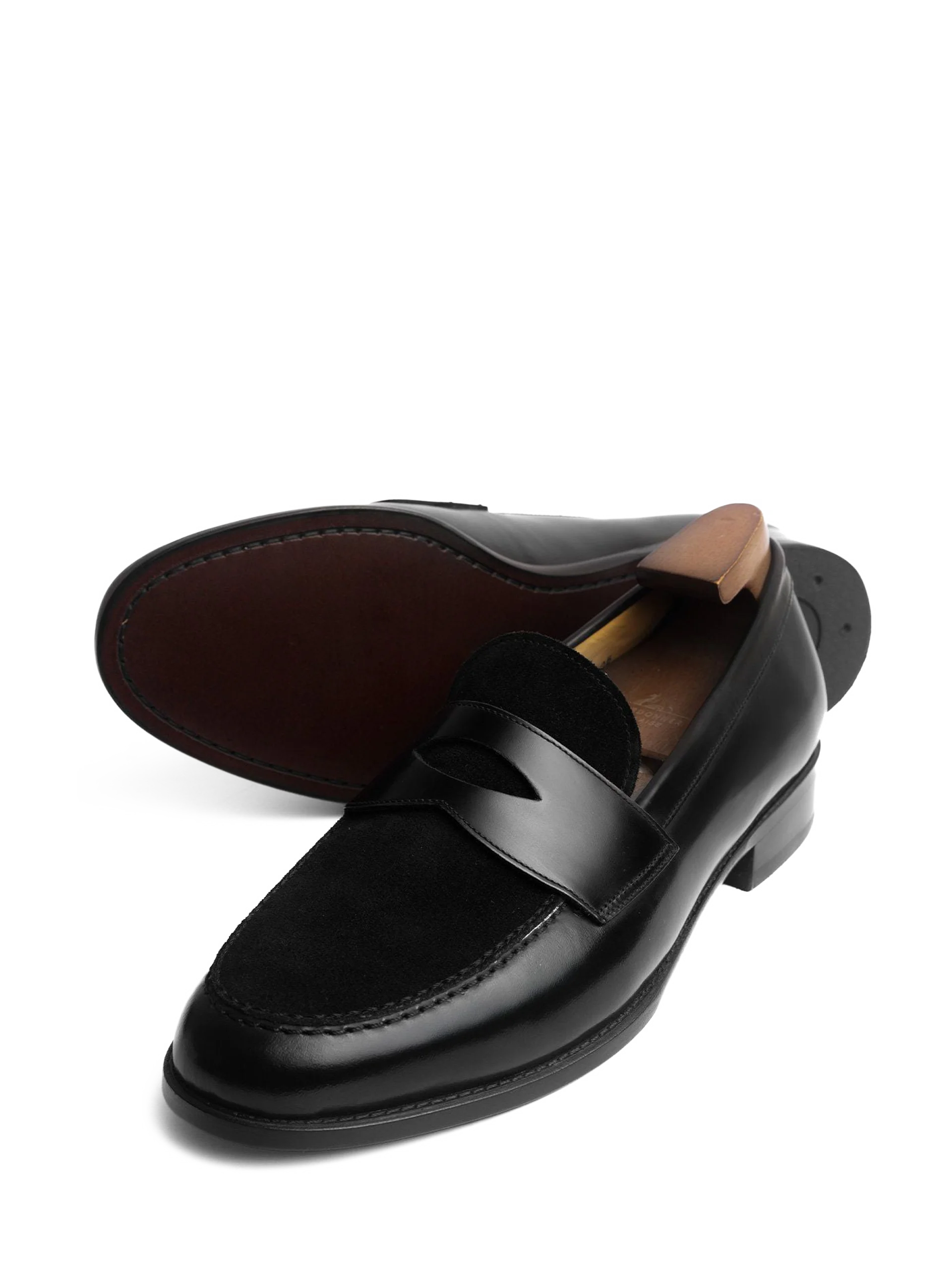 Giày da bê nam Penny Loafer RF LF305