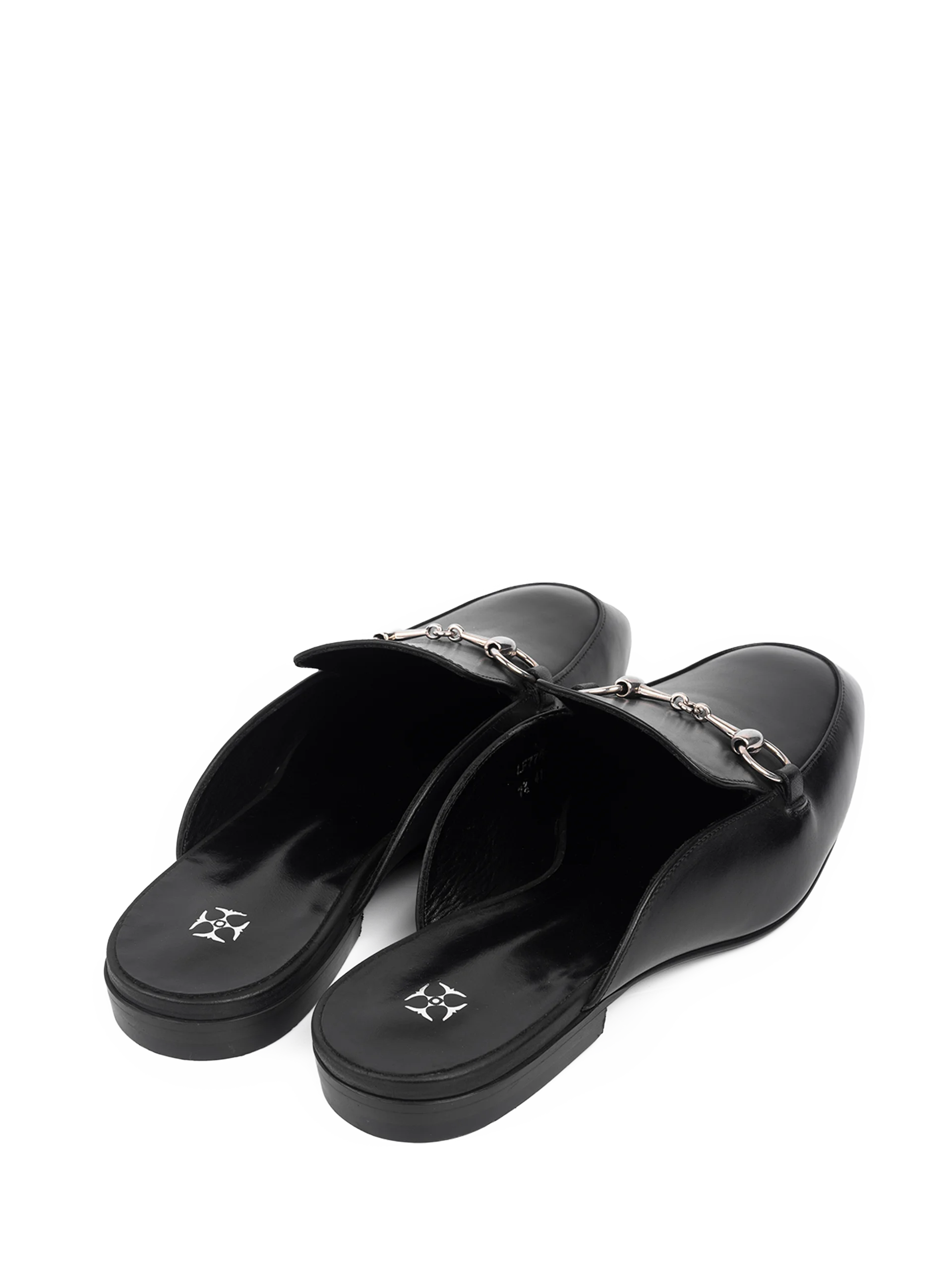 lf7762 Giày da cao cấp mule LF776