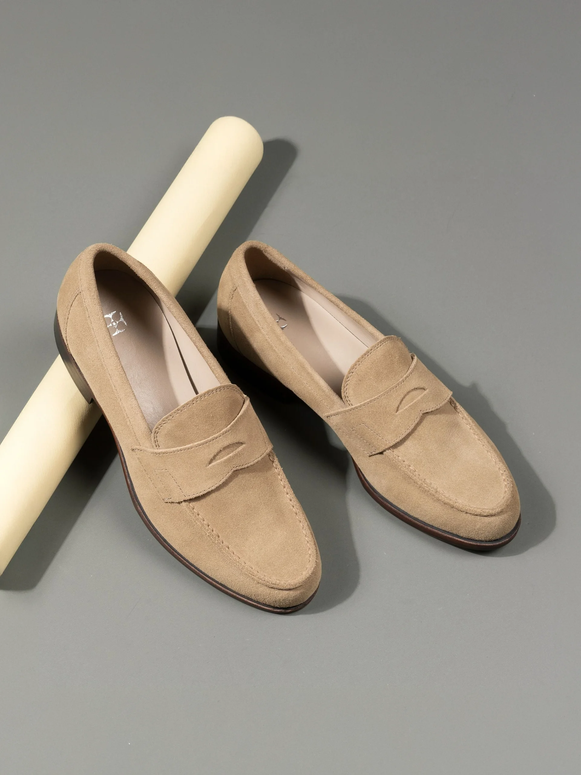 Giày da cao cấp penny loafer LF800