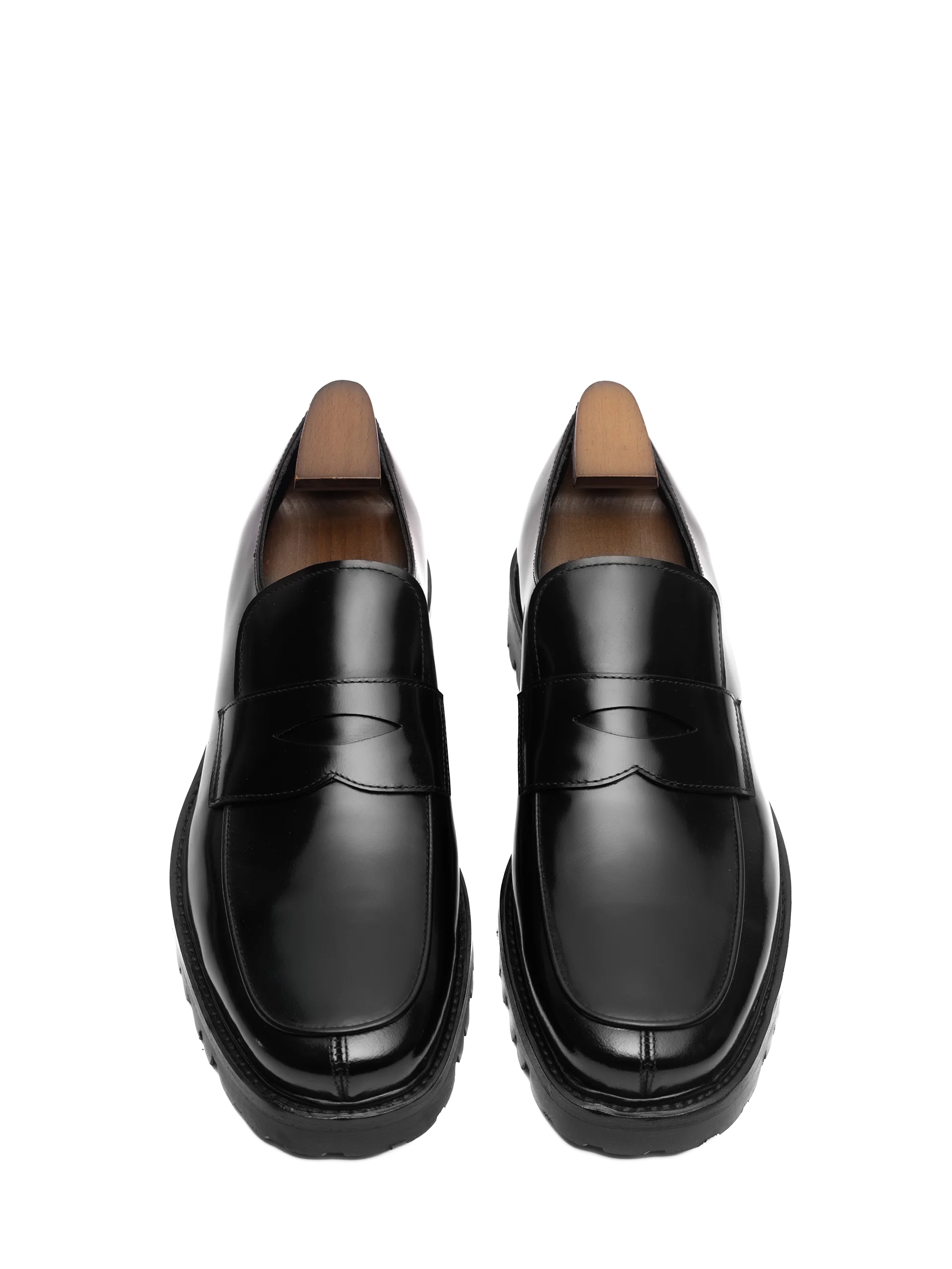 lf8693 Giày da bê Chunky Penny Loafers LF869