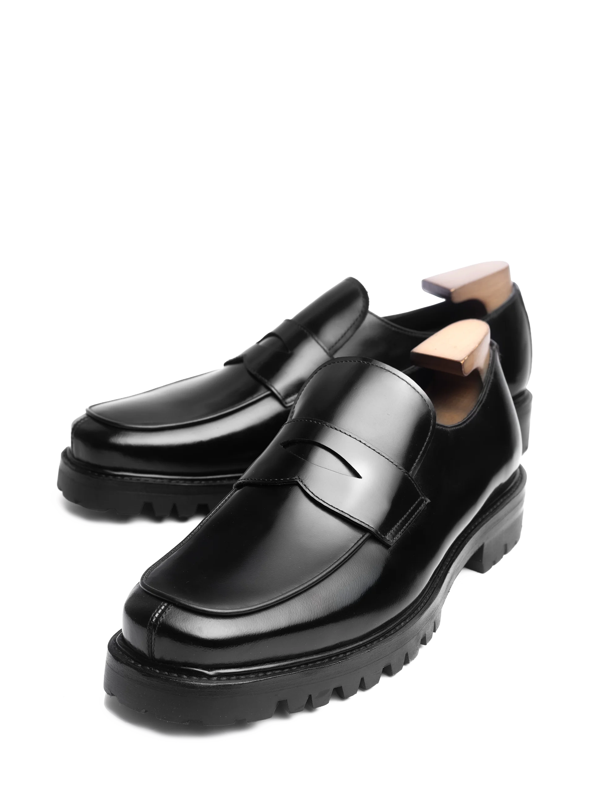 Giày da bê Chunky Penny Loafers LF869