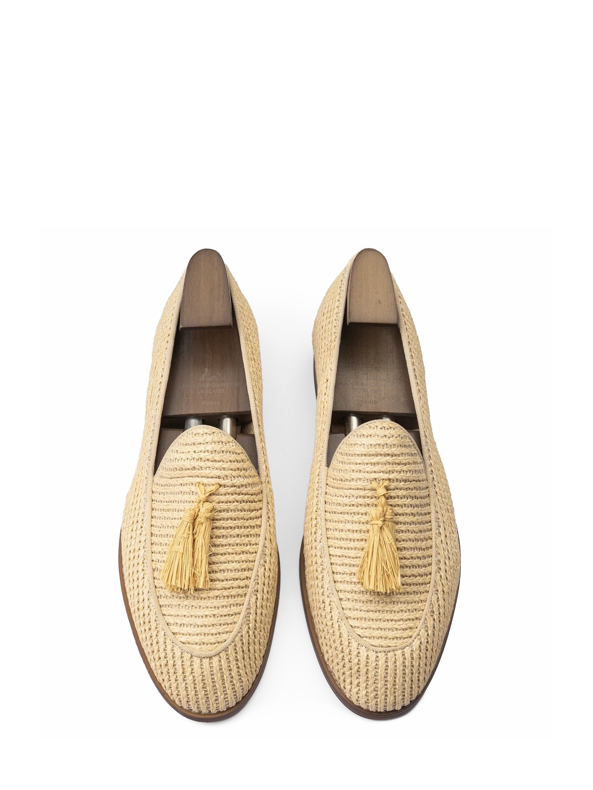 lf8721 Giày cói đan tay thủ công Tassel Loafer RF LF872