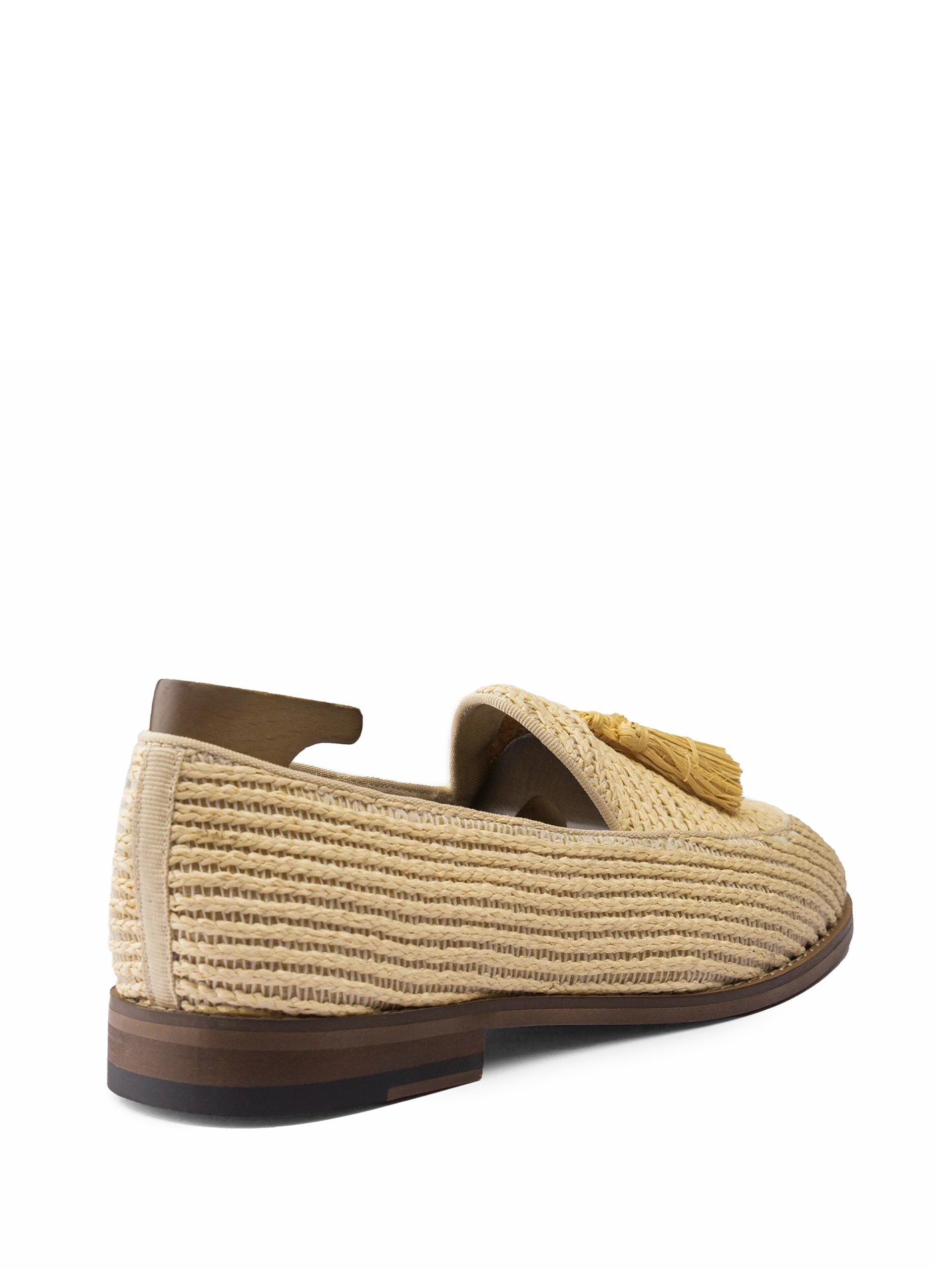 lf8722 Giày cói đan tay thủ công Tassel Loafer RF LF872