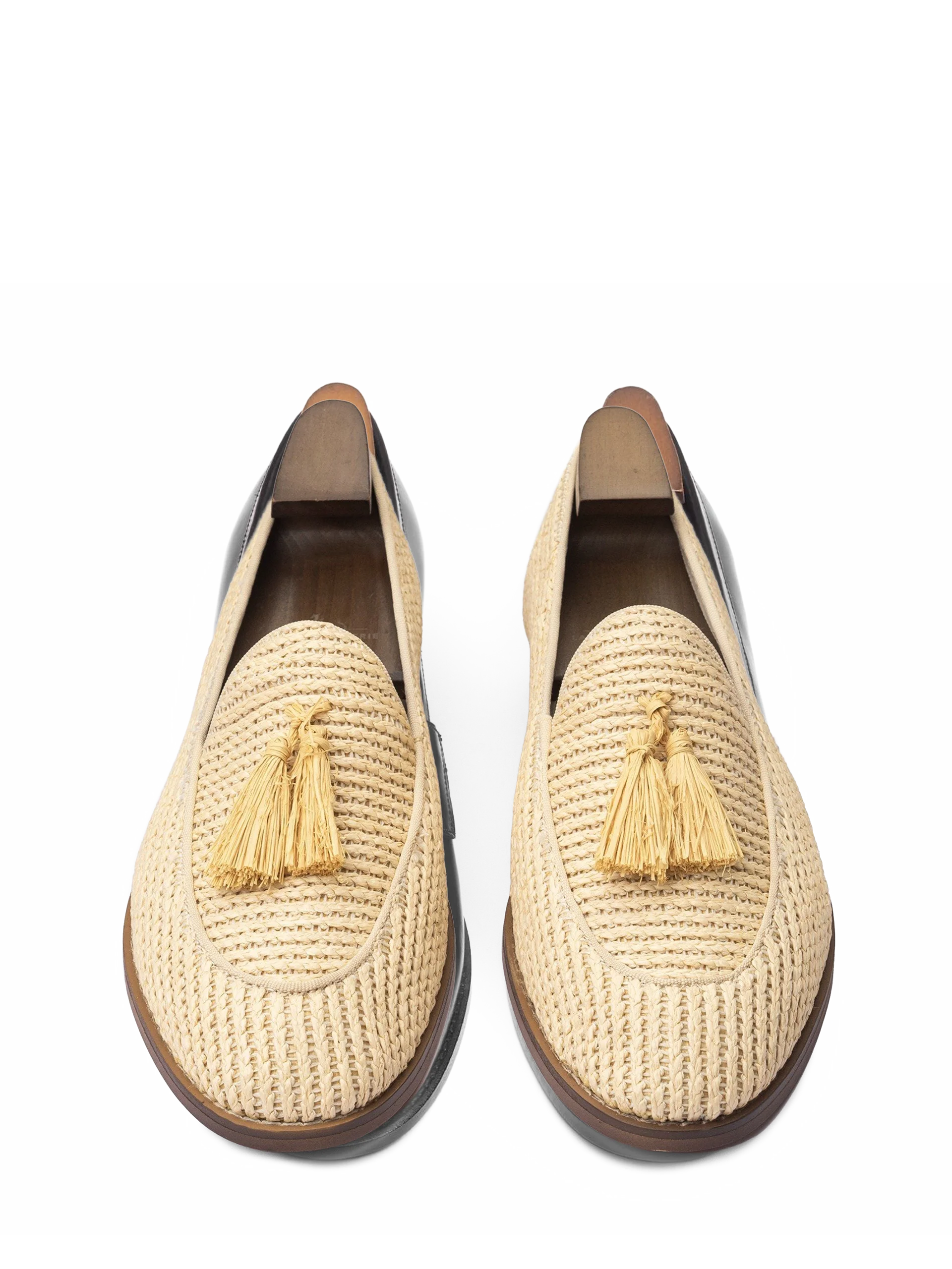 lf8723 Giày cói đan tay thủ công Tassel Loafer RF LF872
