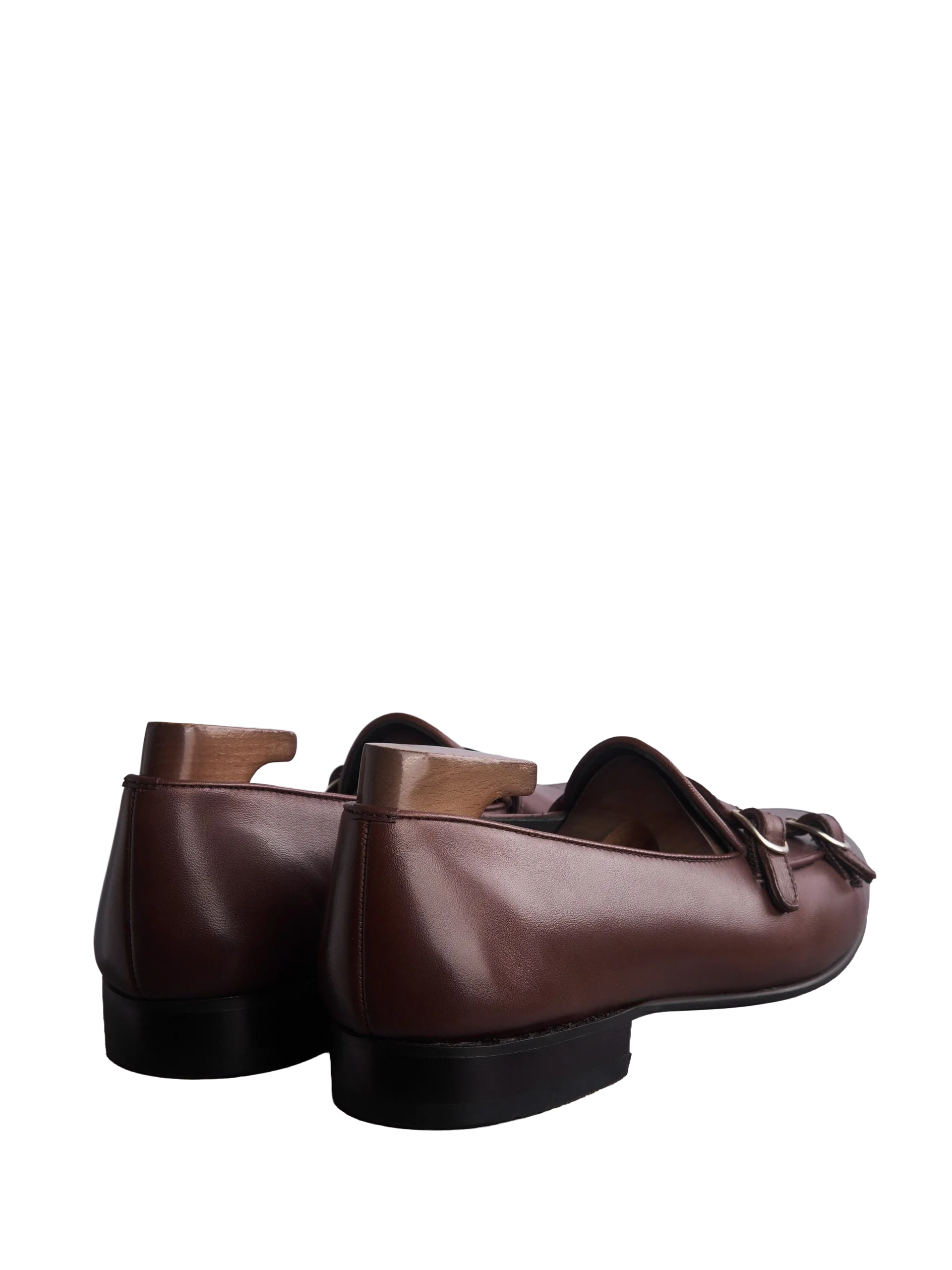 Giày slip on double monk strap