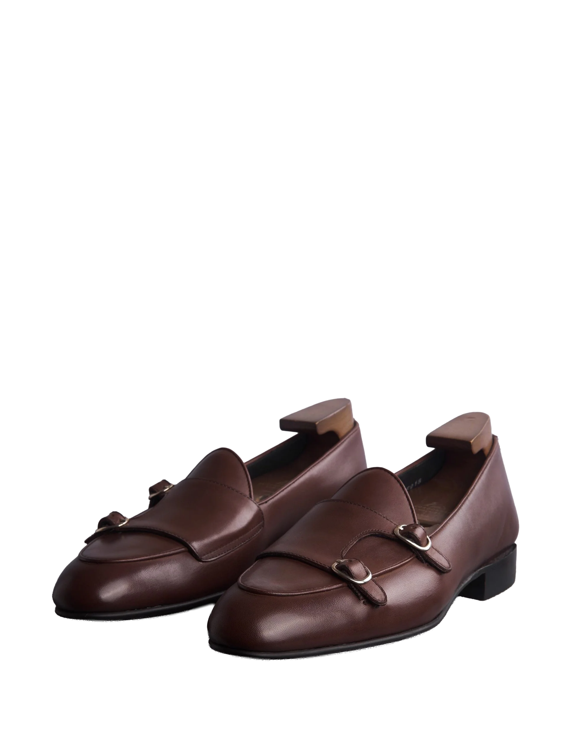 Giày slip on double monk strap
