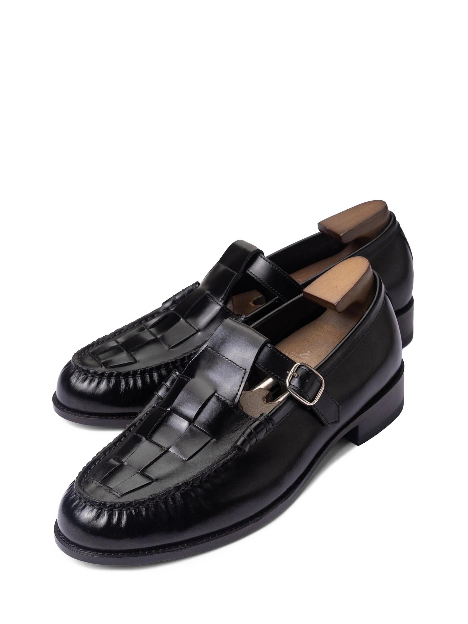 Giày da bê nam T- Bar RF LF983