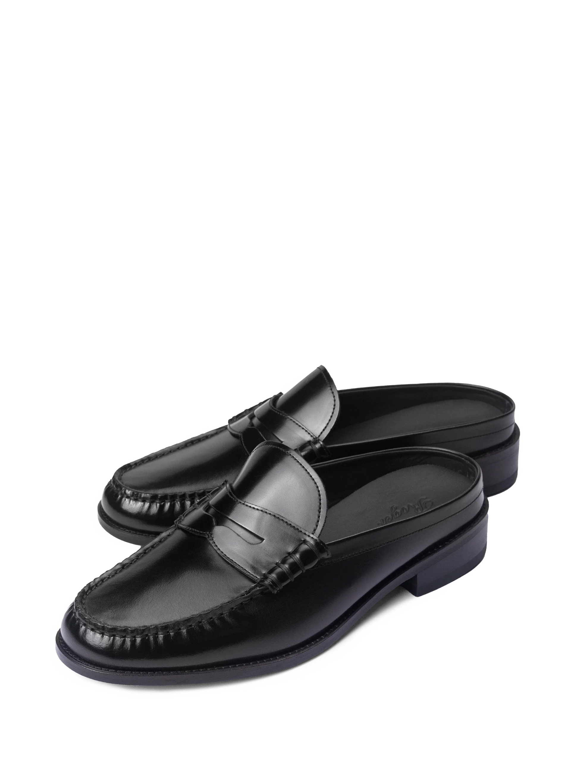 Giày sục da nam cao cấp Mule RF LF986