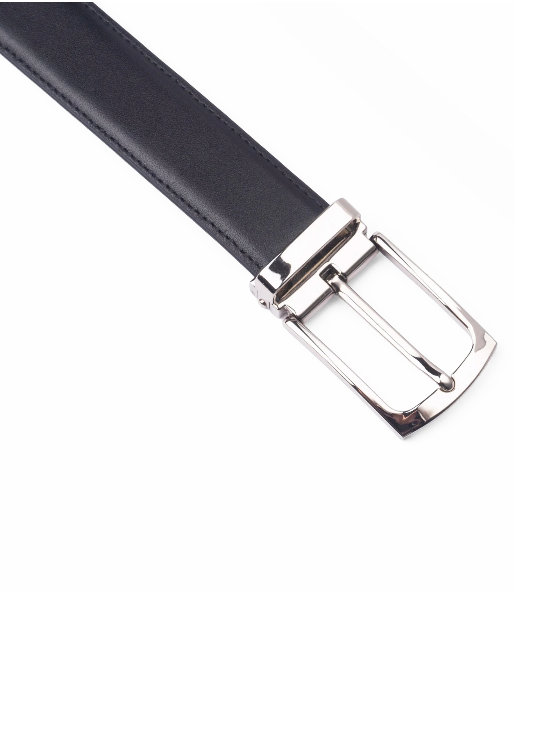 rb0932 Thắt lưng da cao cấp khoá kim bạc 3.0cm RB93