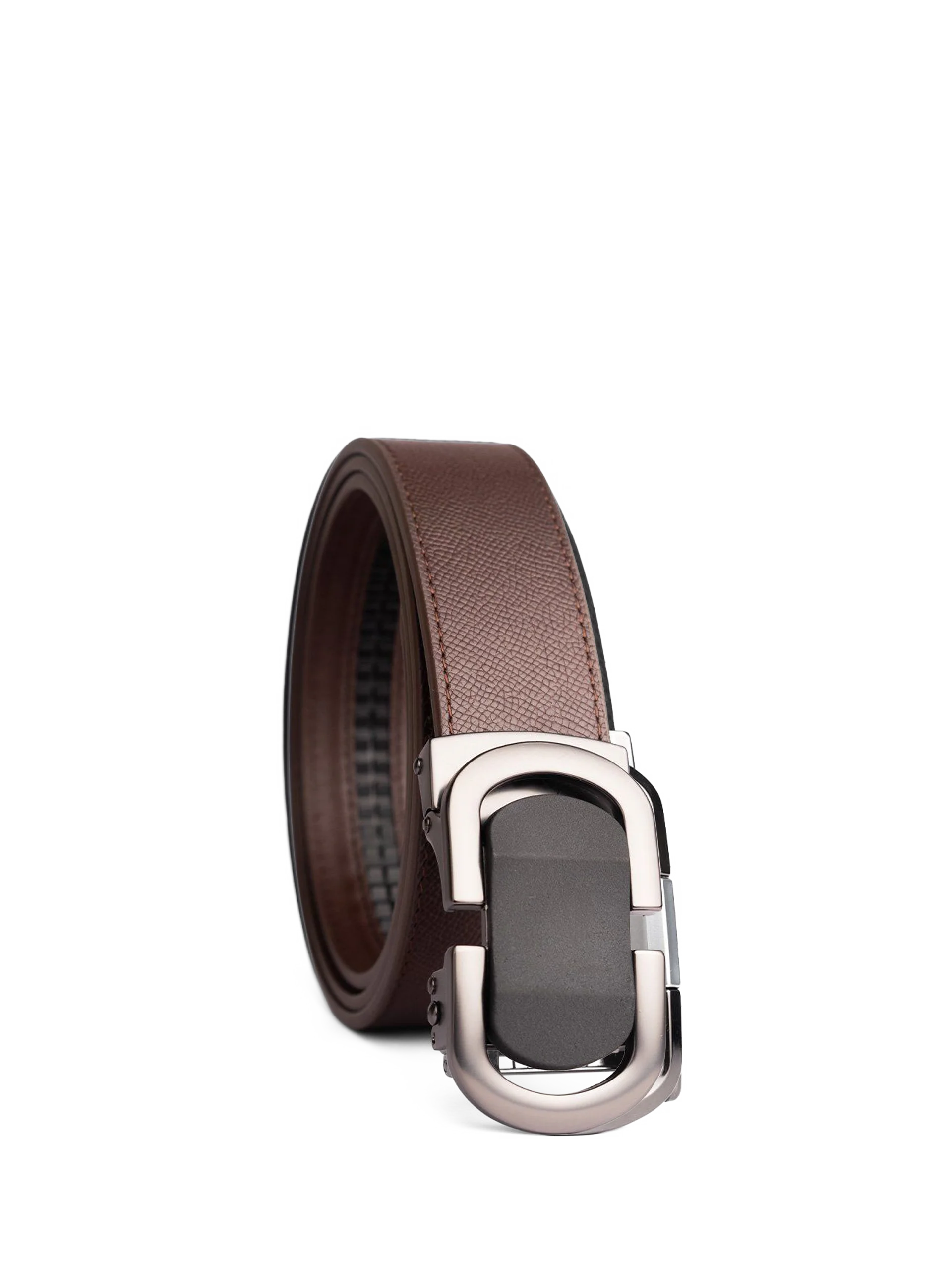 Thắt lưng nam RF da bê Pháp khoá tự động RB888