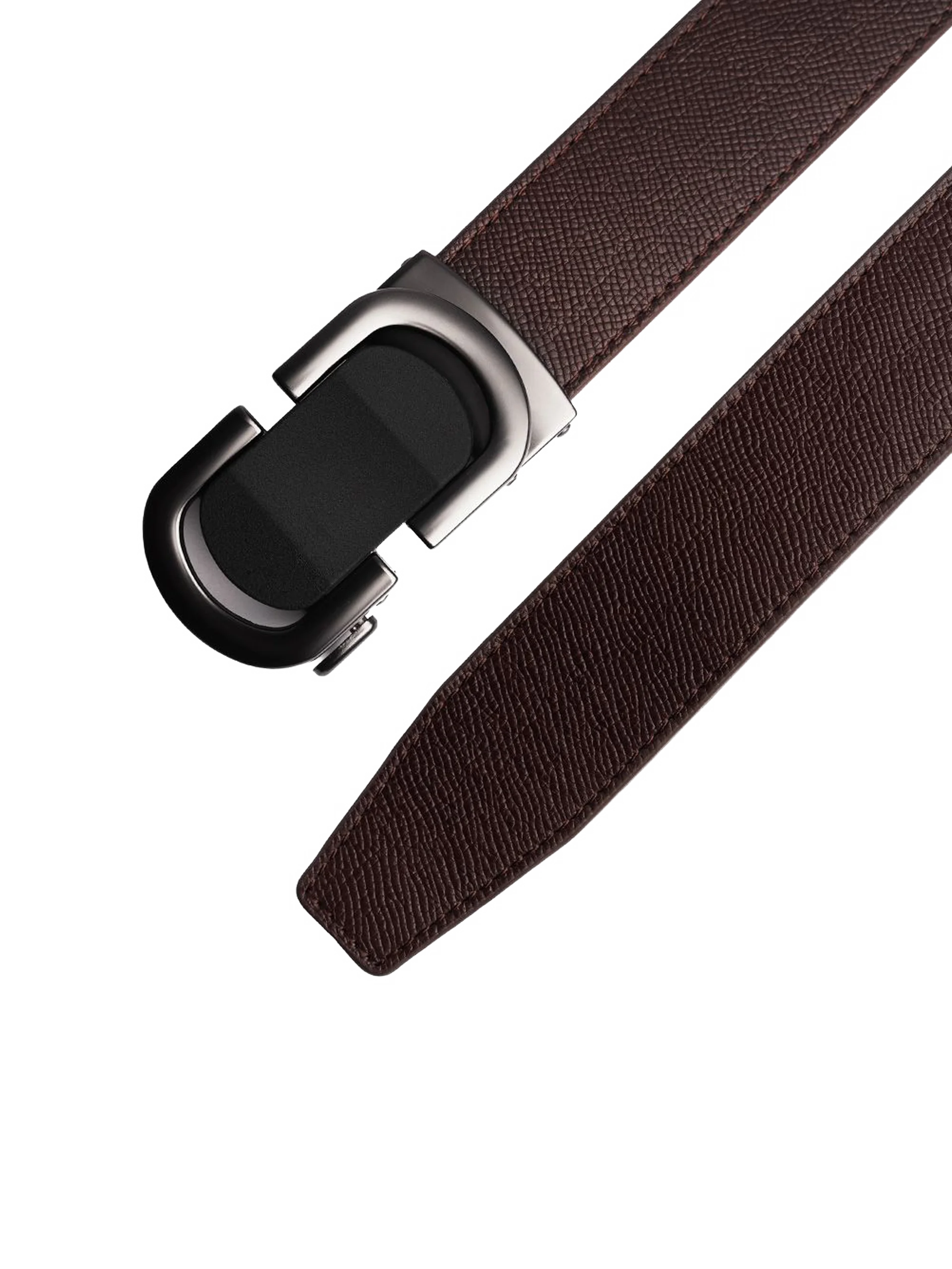 Thắt lưng nam RF da bê Pháp khoá tự động RB888