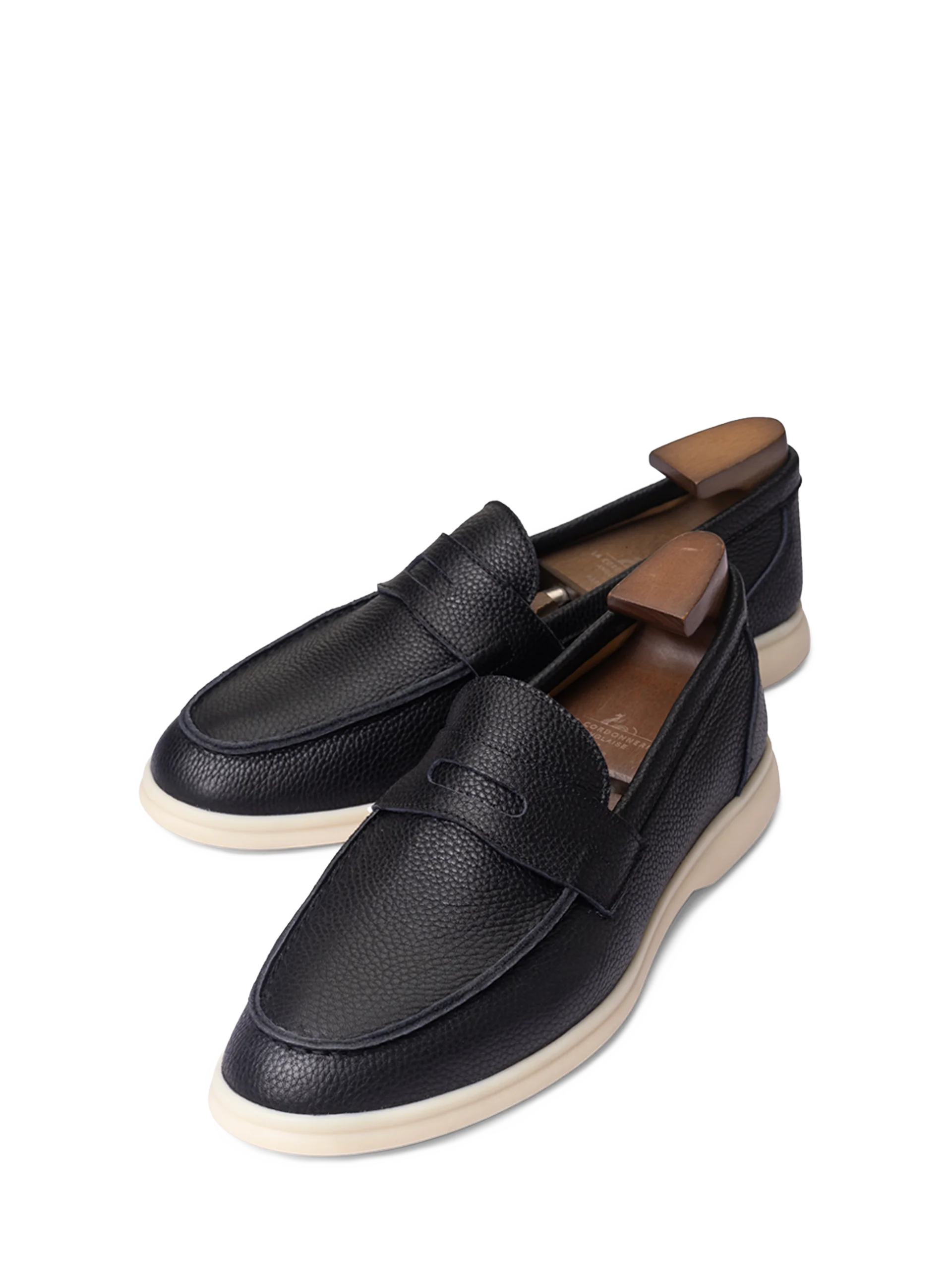 Giày da bê cao cấp Penny Loafer SK512