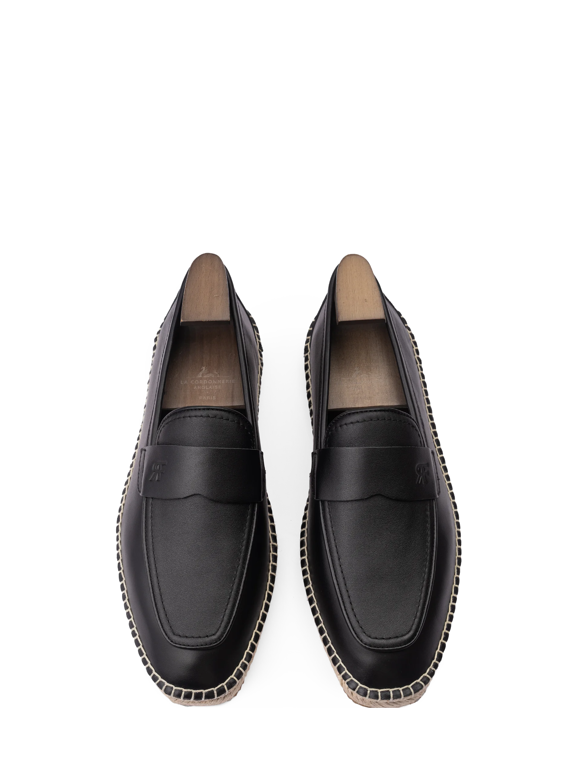 sk6695 Giày da bê cao cấp Penny Loafer Espadrille RF SK669