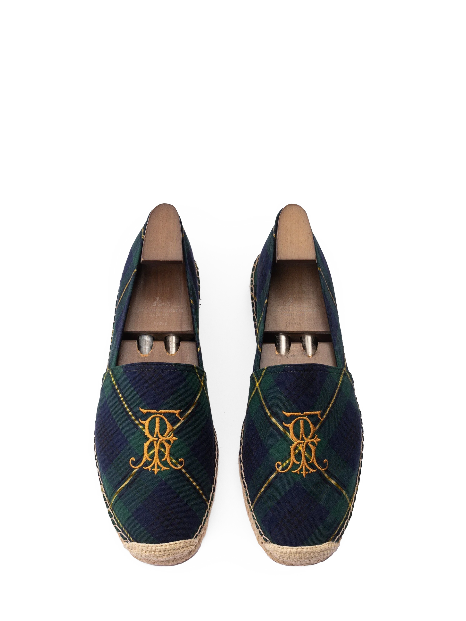 Giày cao cấp Espadrille hoạ tiết Tartan SK988
