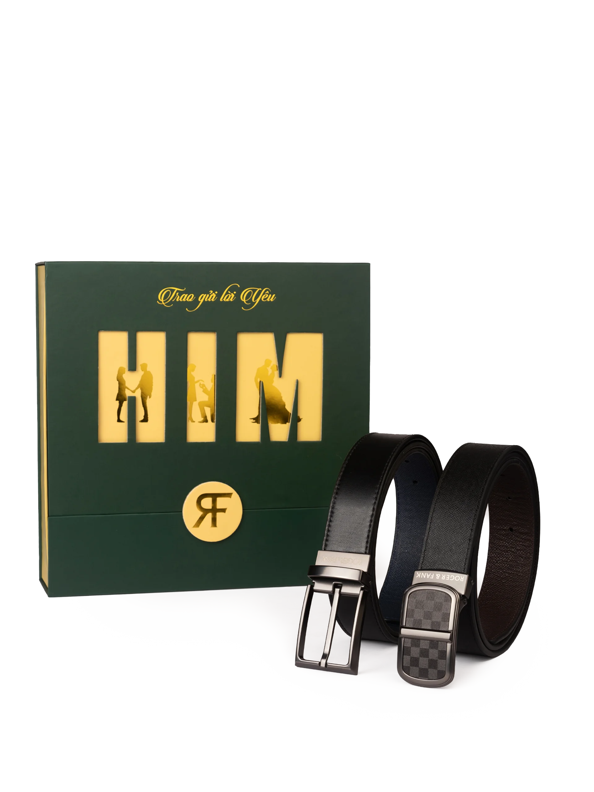 tách nền Quà tặng bạn trai thắt lưng cao cấp RF QTH001