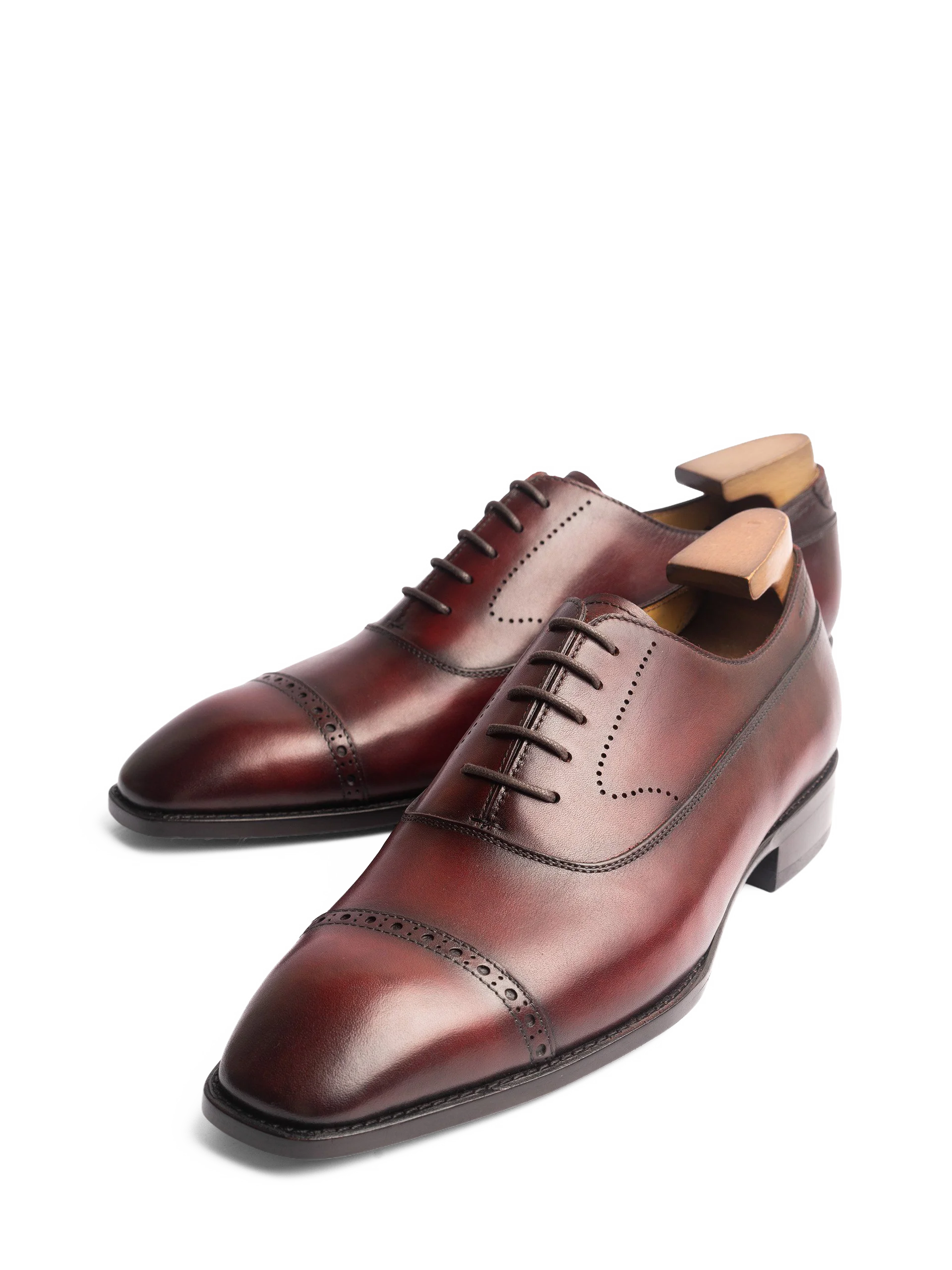 Giày da cao cấp Oxford Balmoral RF OF302