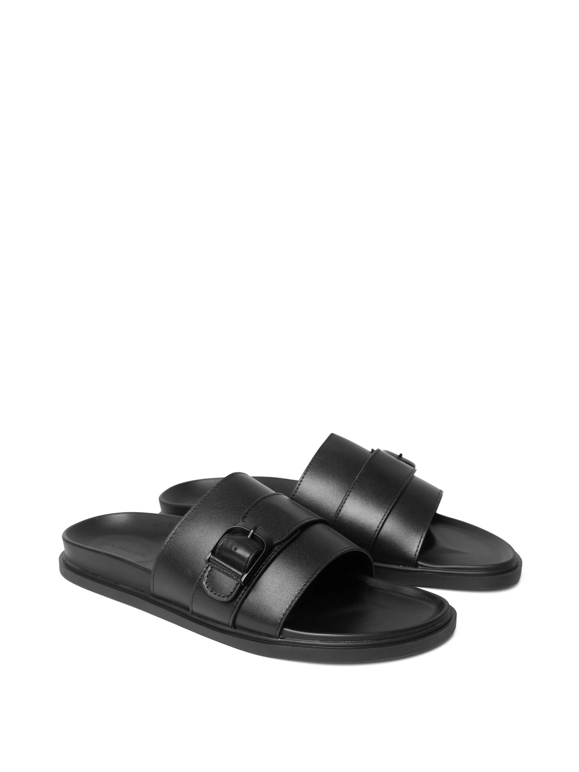 Dép da nam quai ngang R&F SD052