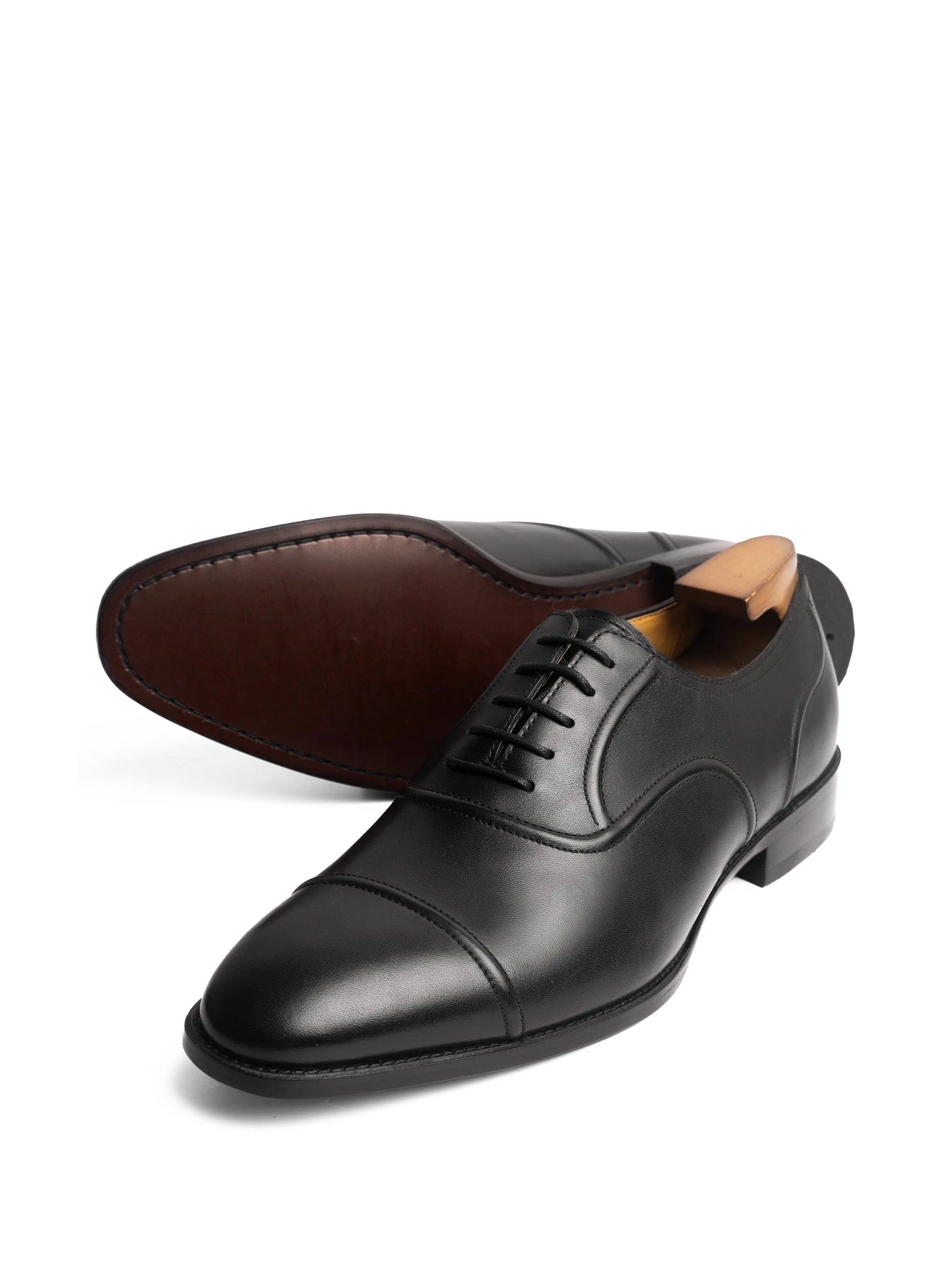 Giày da bê cao cấp Oxford Captoe RF OF301