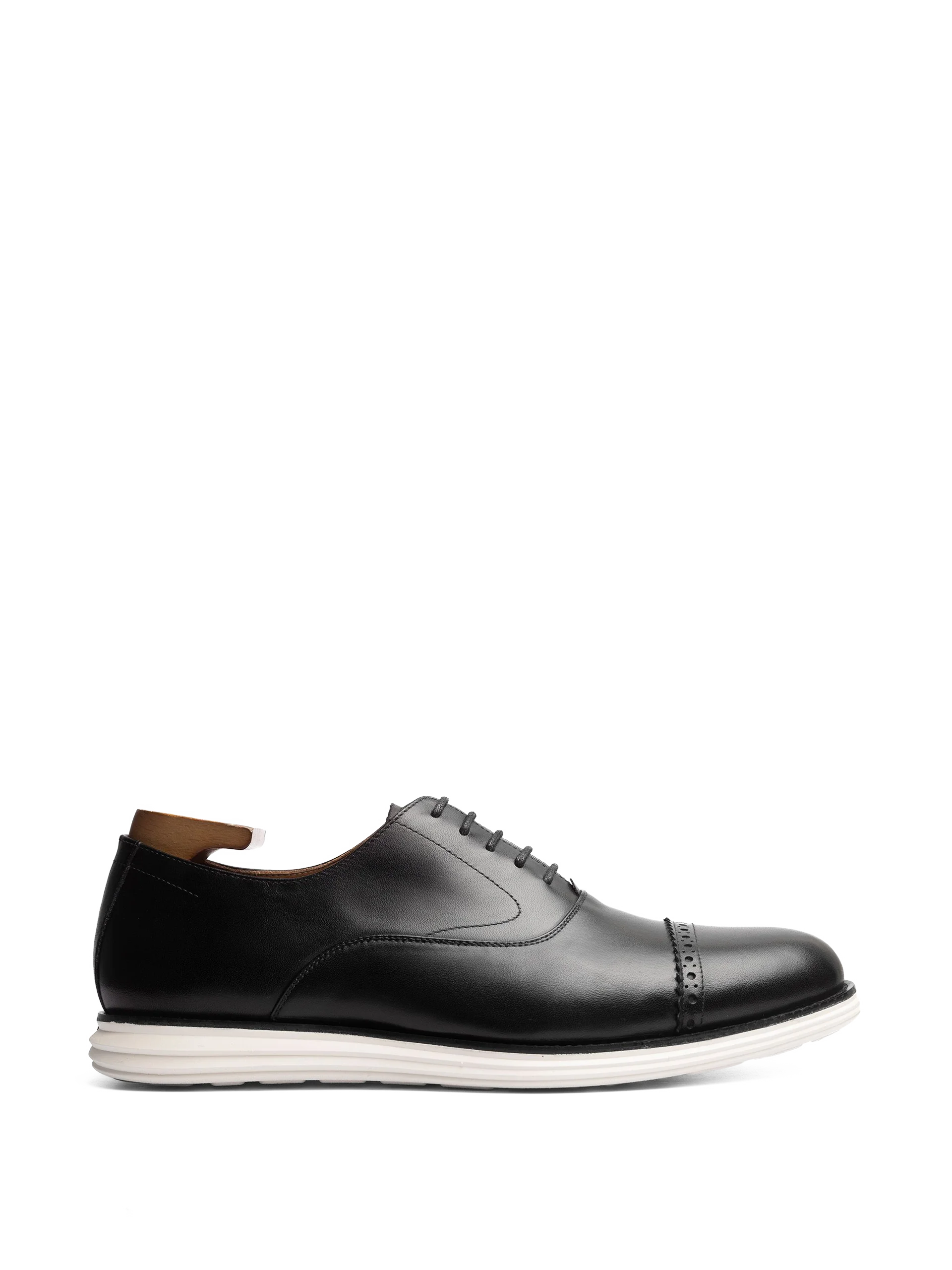 Giày da cao cấp Oxford Captoe Brogue RF OF101