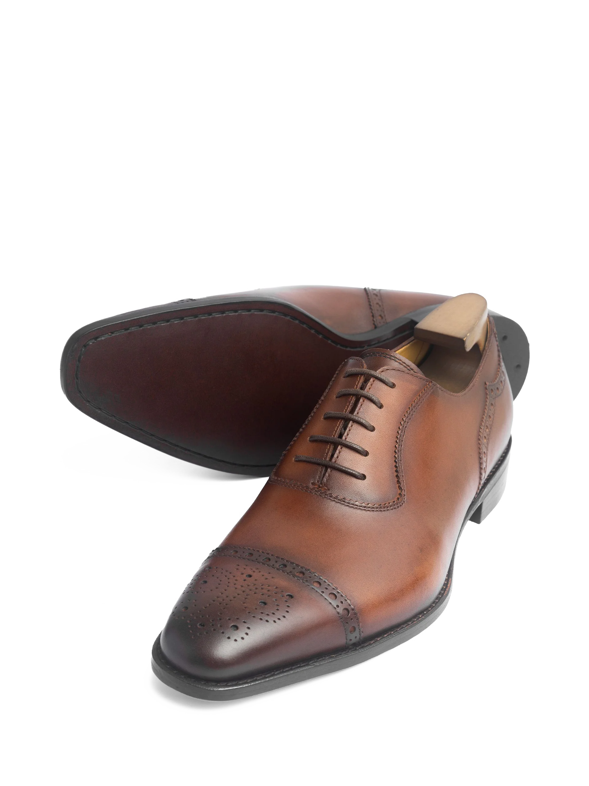 Giày da oxford adelaide bò OF404